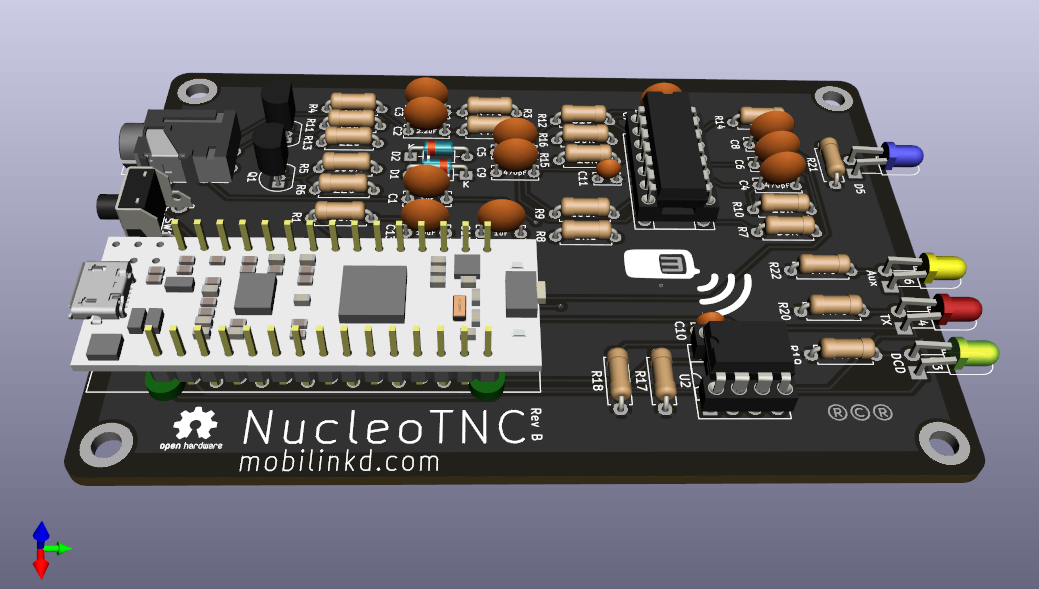 NucleoTNC PCB