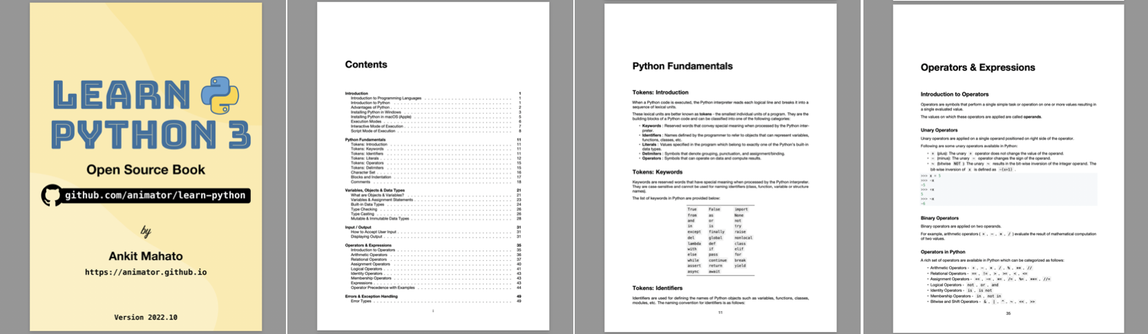 Learn Python 3 PDF