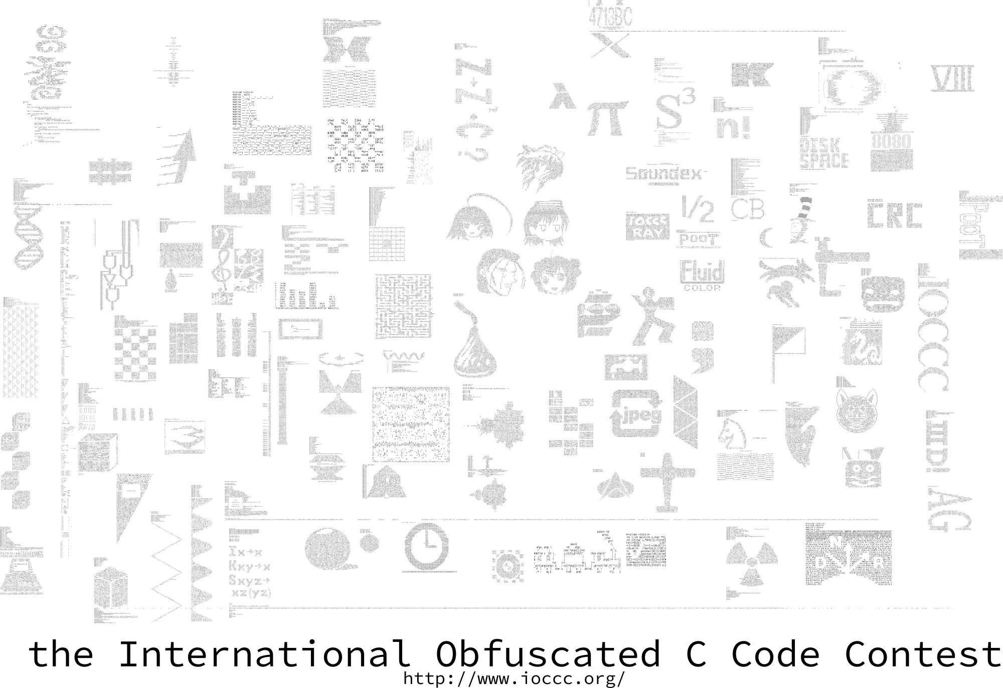 the International Obfuscated C Code Contest