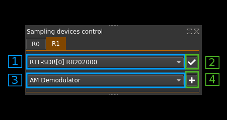 Sampling Devices control