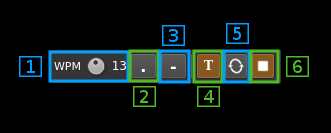 Morse keyer control GUI1
