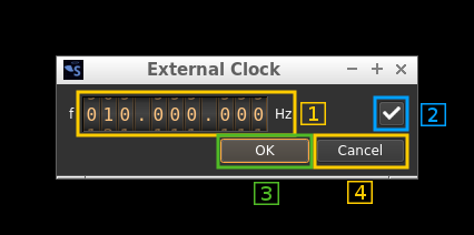 LimeSDR input plugin gain GUI